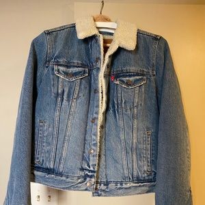 Levi’s Sherpa Jean trucker jacket